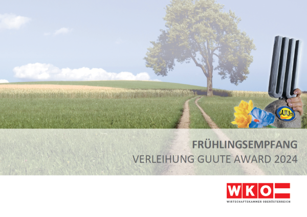 Frühlingsempfang - Verleihung GUUTE Award am 23. Mai 2024 - GUUTE Verein am 15.04.2024 | 